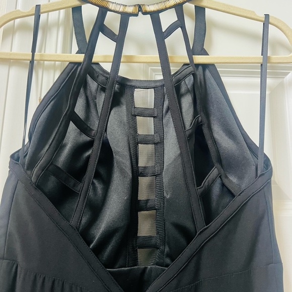 NWT Chic Black Backless Maxi Gown size 12 - Picture 7 of 10